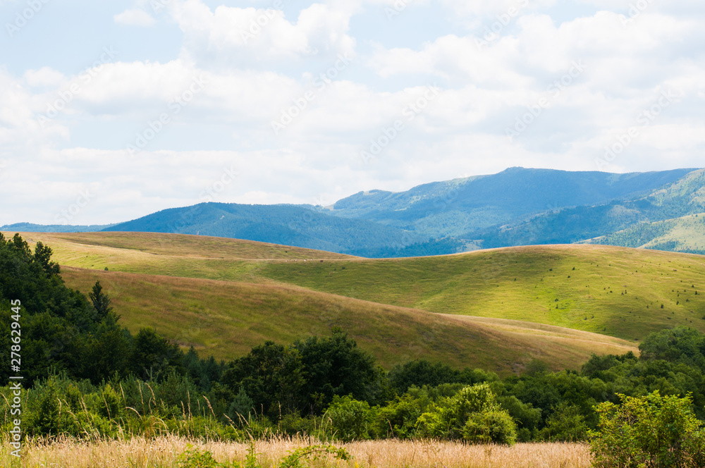 Beautiful natural landscape in the summer time.Mountain Beautiful natural landscape in the summer time.Mountain