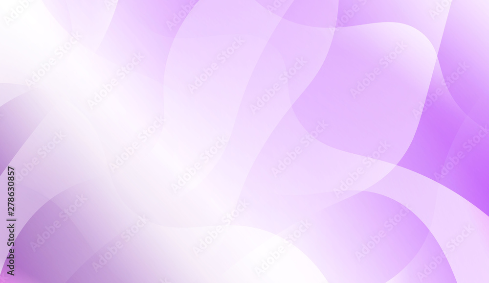 Curve Line Layer Background. For Your Design Wallpaper, Presentation, Banner, Flyer, Cover Page, Landing Page. Vector Illustration with Color Gradient.