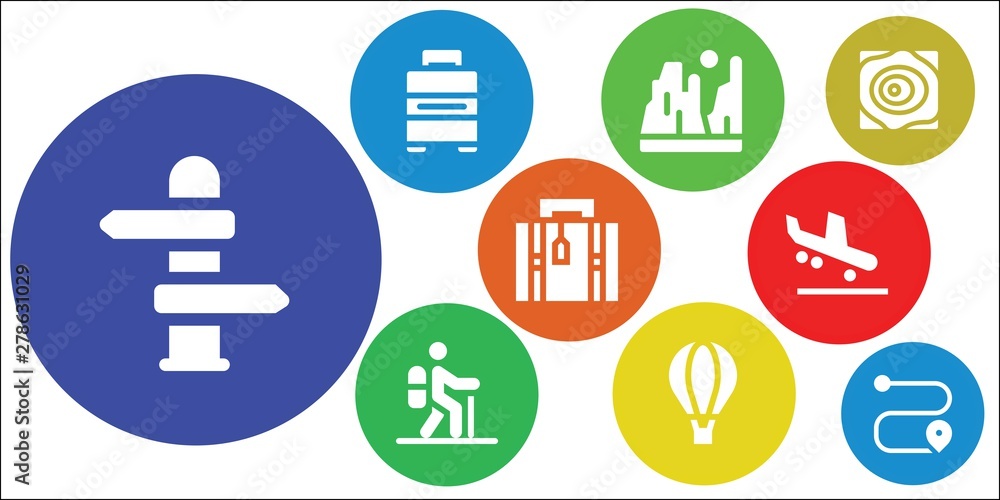 journey icon set journey icon set