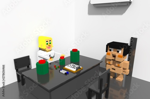 Nutricionista atendendo paciente, fitness