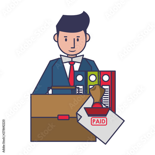 personal finance expenses balance cartoon