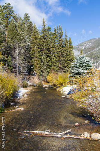 Red Rive in Red River, New Mexico