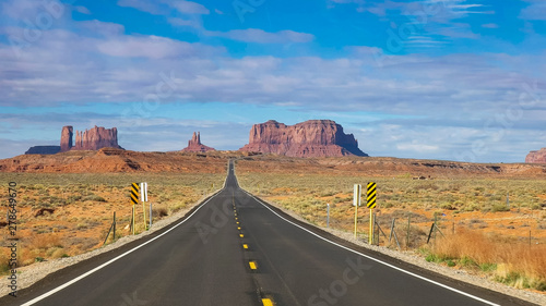 close view driving on hwy 163 of saddleback mesa and monument valley