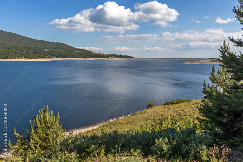 Landscape with Belmeken Dam, Rila mountain, Bulgaria Landscape with Belmeken Dam, Rila mountain, Bulgaria