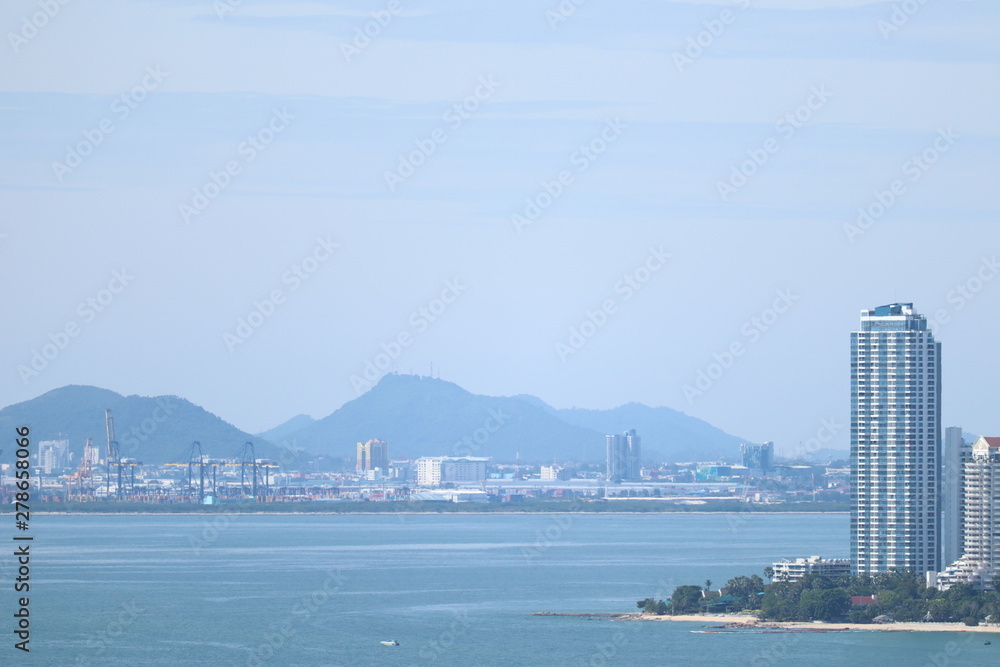 view of city of pattaya