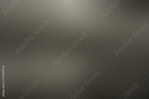 Scratches on dark gray metal wall, abstract texture background