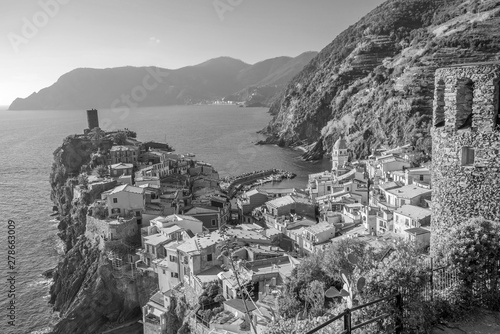 Canvas Print View of Vernazza