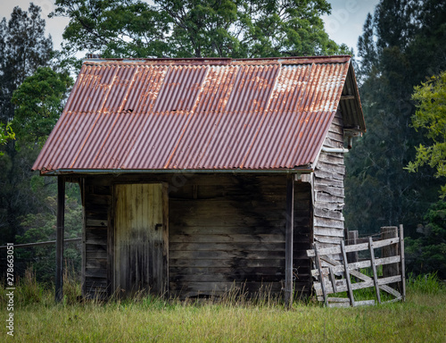 Abandoned bush hut, Australia