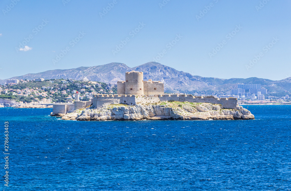 Chateau d'If in Marseille, France