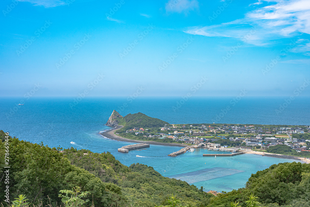 Fototapeta premium 海見えるの景色