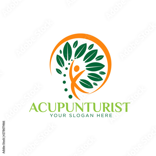 acupuncture logo design