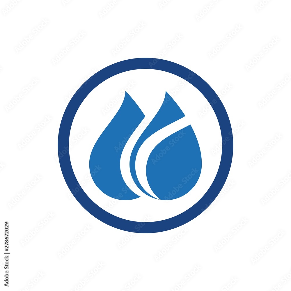 water drop Logo Template water drop Logo Template