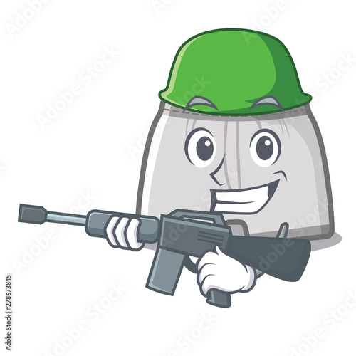 Army swimming trunks in the cartoon shape