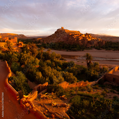 Kasbah in Ait-Ben-Haddou photo