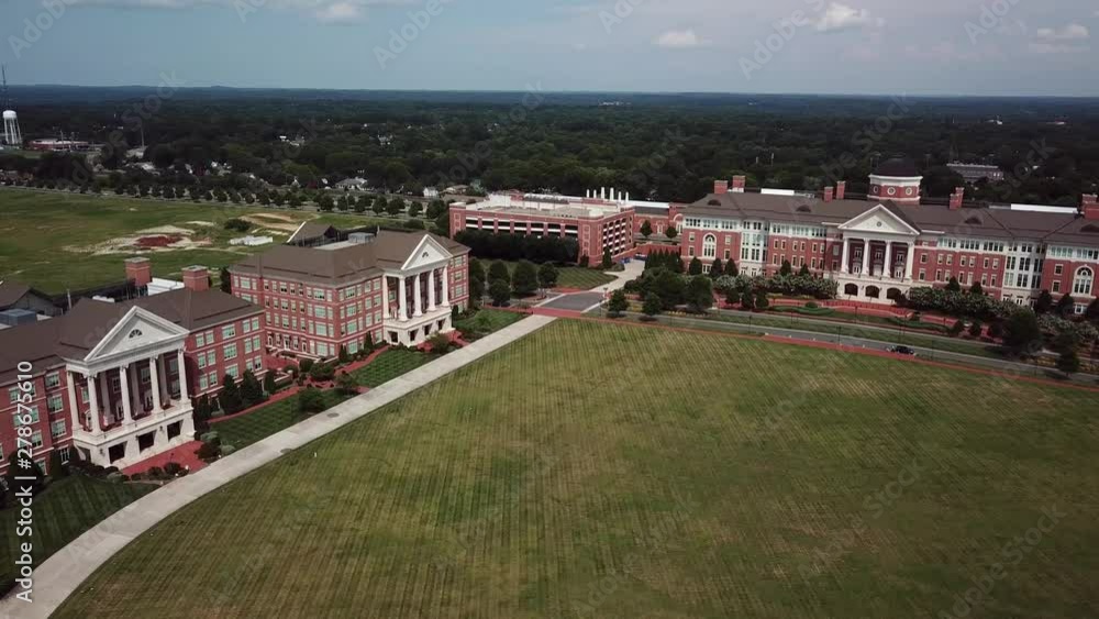 Aerial Flyover of Kannapolis North Carolina in Cabarrus and Rowan Counties Aerial Flyover of Kannapolis North Carolina in Cabarrus and Rowan Counties