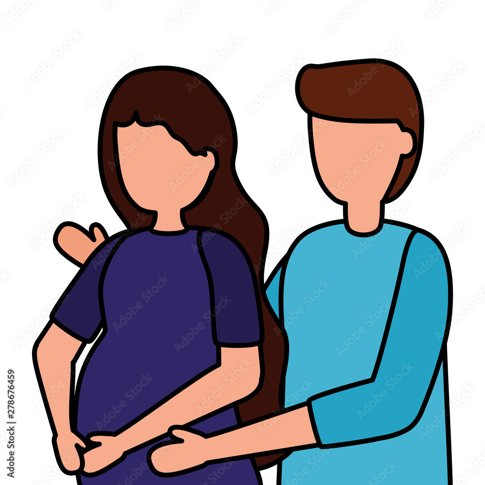 pregnancy and maternity scene flat