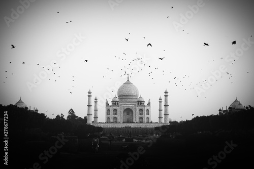 The magnificent Taj Mahal.