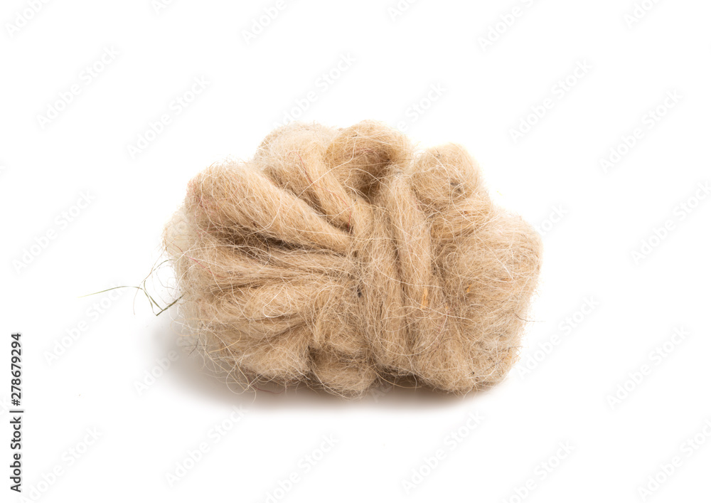 Fototapeta premium sheep wool isolated