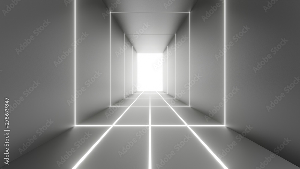 abstract empty modern room,3d rendering. abstract empty modern room,3d rendering.