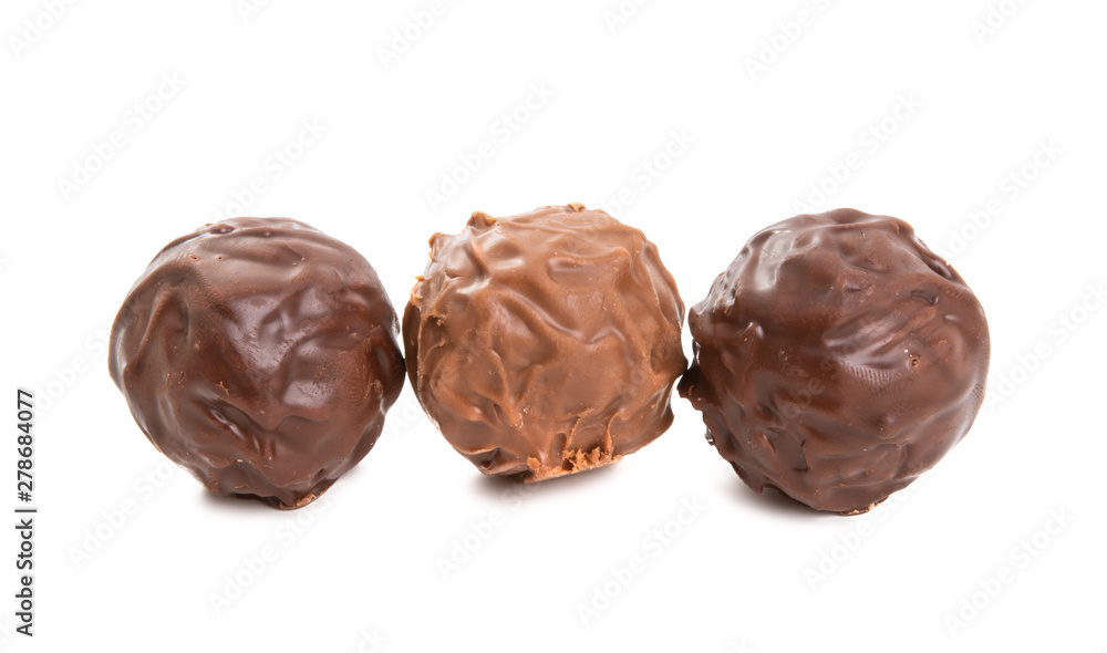 chocolate truffles isolated chocolate truffles isolated