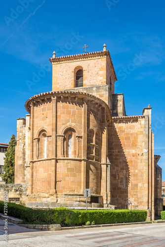 View at the Church of San Juan de Rabanera in Soria - Spain