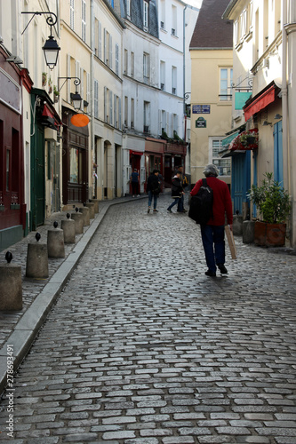 Paris - Montmartre - Rue Norvins photo