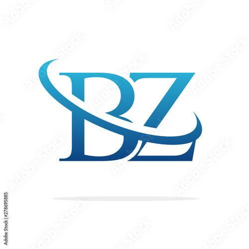 BZ Creative logo design vector art