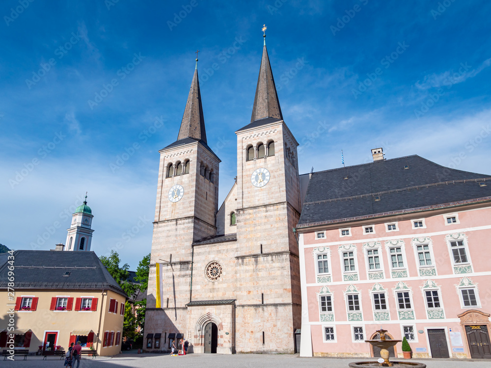 Stiftskirche Berchtesgaden in Bayern