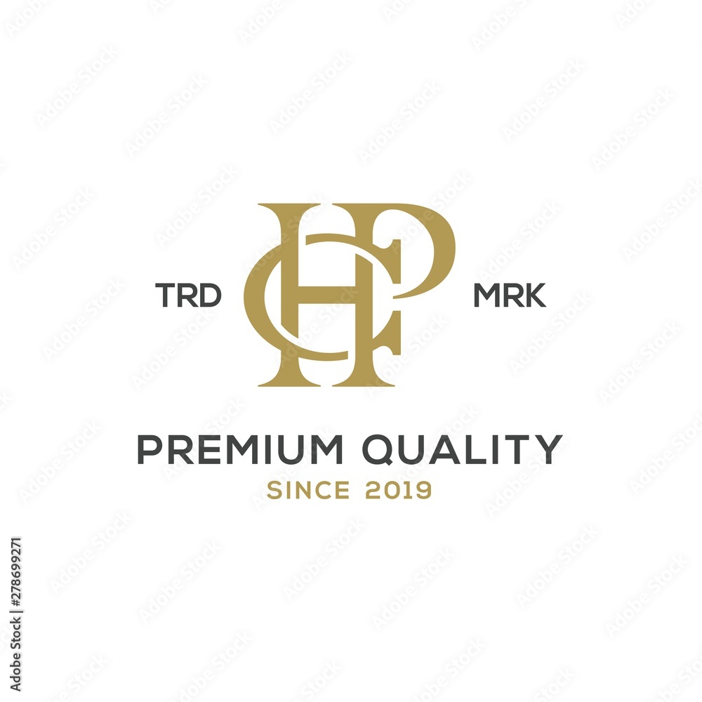 Initial / Monogram HCP logo design inspiration Initial / Monogram HCP logo design inspiration