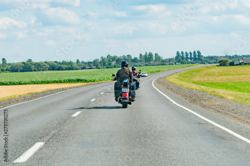 Motorcyclists travel around the country in summer © Сергей Старостов