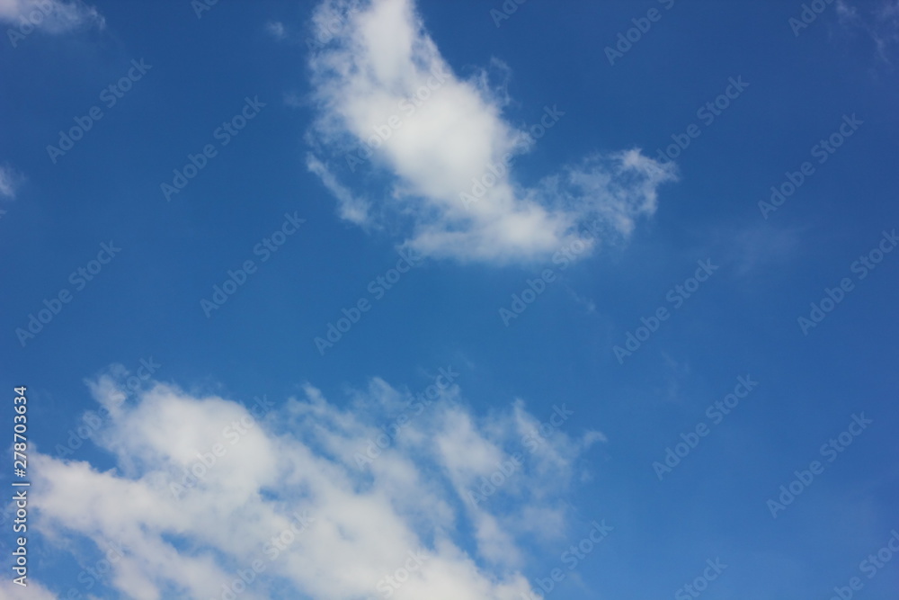 the blue sky abstract white cloud background