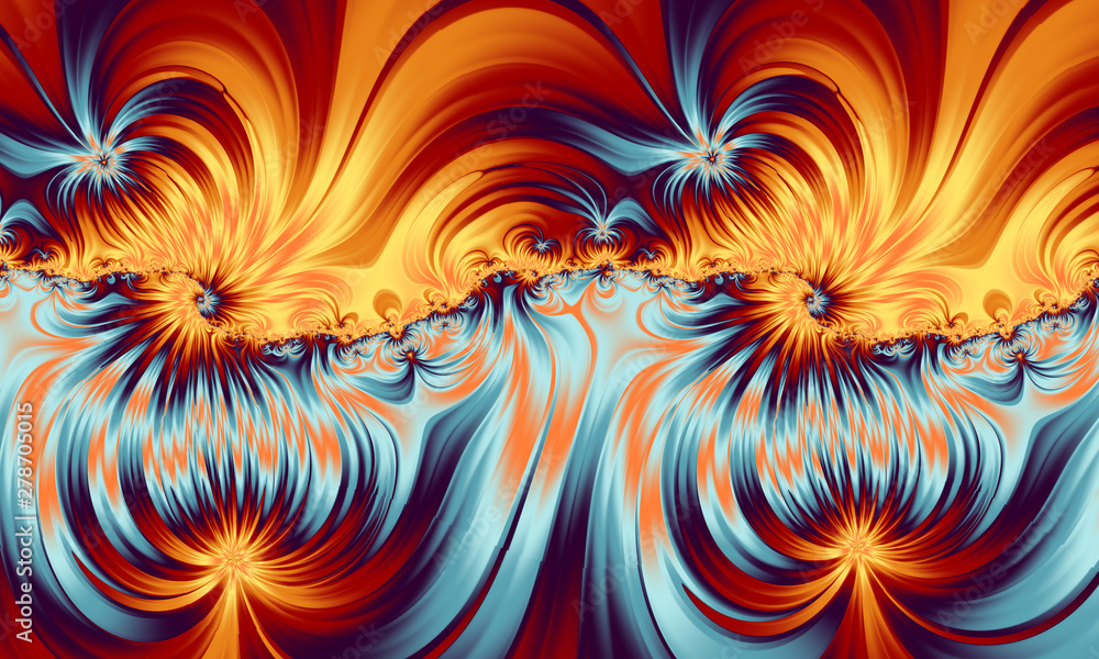 Beautiful abstract background for art projects, cards, business, posters. 3D illustration, computer-generated fractal Beautiful abstract background for art projects, cards, business, posters. 3D illustration, computer-generated fractal