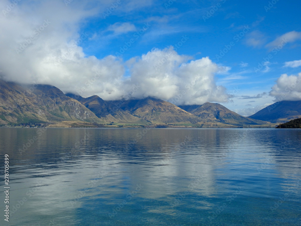 Lake Wakatipu in New Zealand