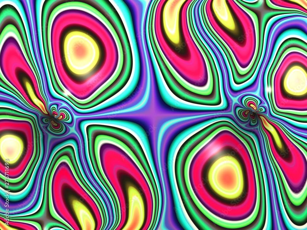 Beautiful abstract flower for art projects, cards, business, posters. 3D illustration, computer-generated fractal Beautiful abstract flower for art projects, cards, business, posters. 3D illustration, computer-generated fractal