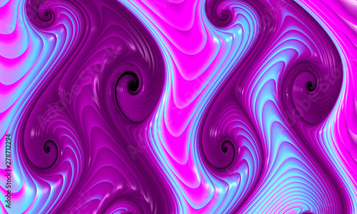 Beautiful oil background for art projects, cards, business, posters. 3D illustration, computer-generated fractal