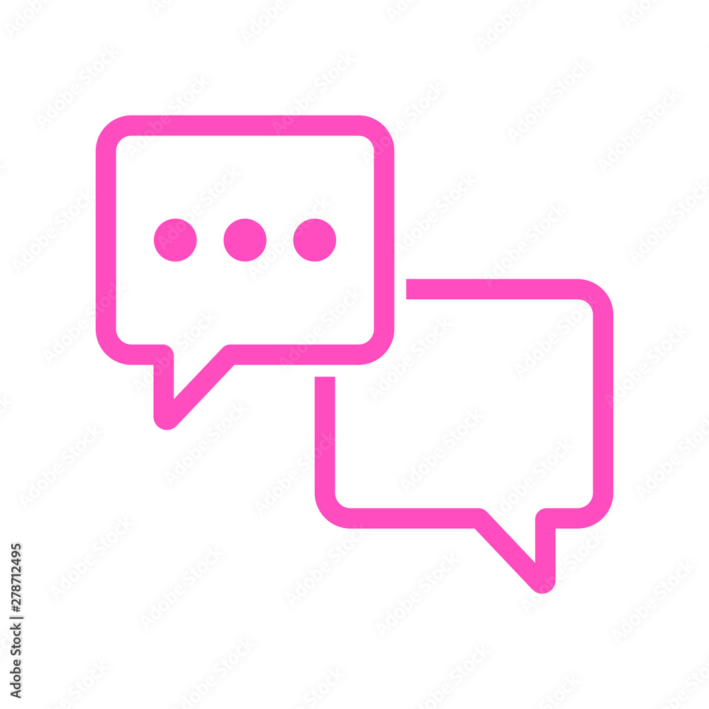 bubble talk icon, conversation icon, chat icon vector bubble talk icon, conversation icon, chat icon vector