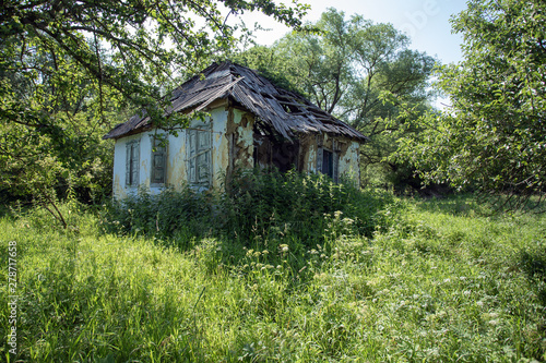 Abandoned farm house.