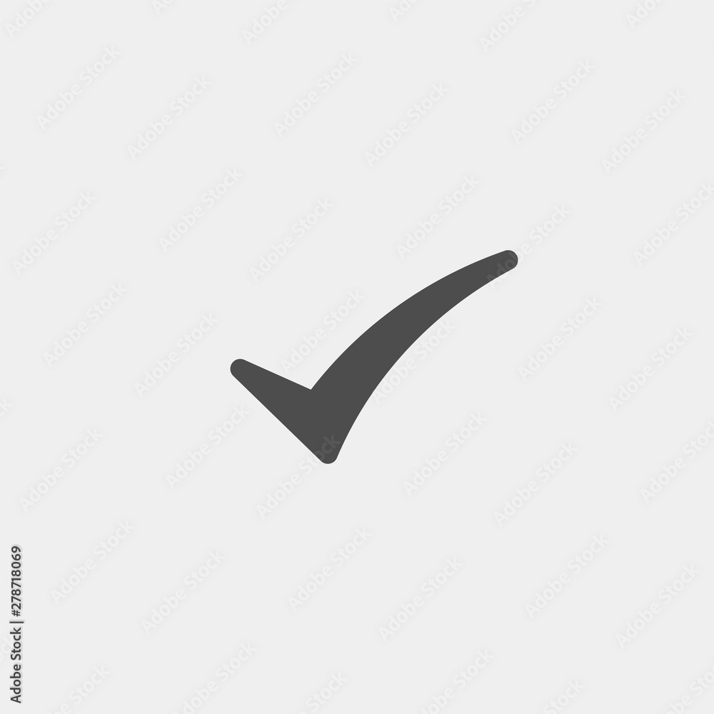 Done flat vector icon. Approve flat vector icon. Ok flat vector icon. Confirm flat vector icon Done flat vector icon. Approve flat vector icon. Ok flat vector icon. Confirm flat vector icon