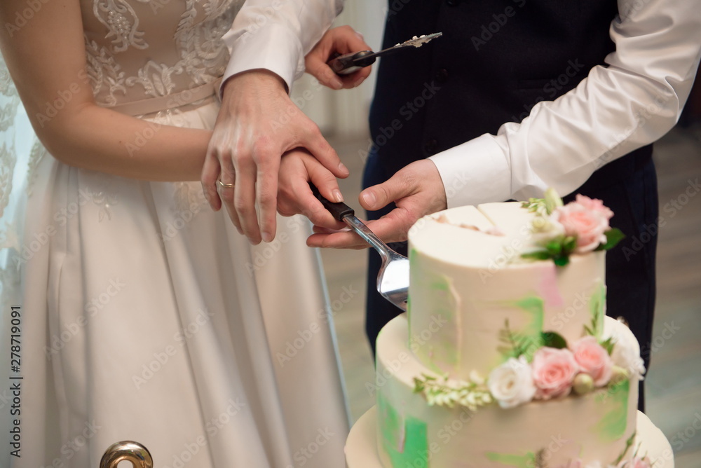 Wedding cake. Delicious sweet holiday buffet with desserts. Wedding cake. Delicious sweet holiday buffet with desserts.