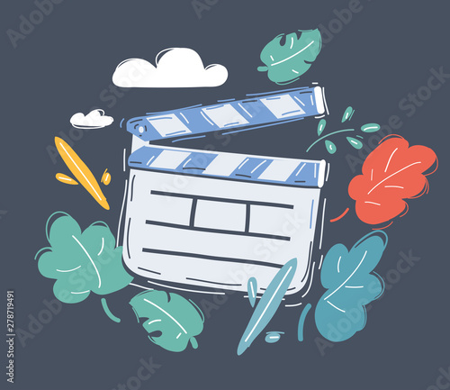 Flap movie hand drawn
