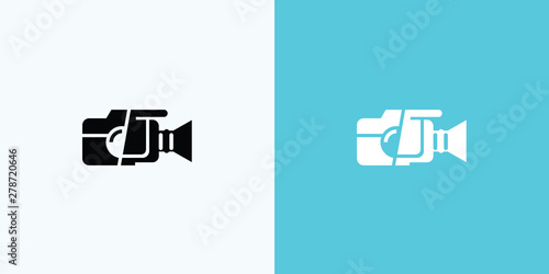 Photo Video vector logo