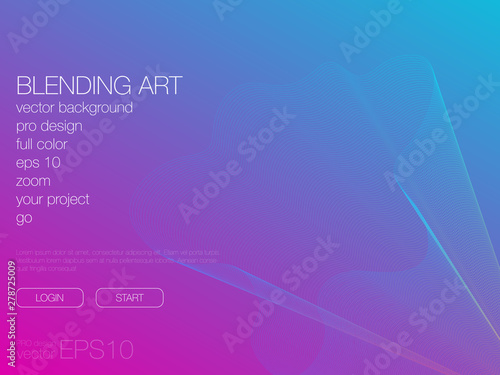 Abstract blend background. Template for web site