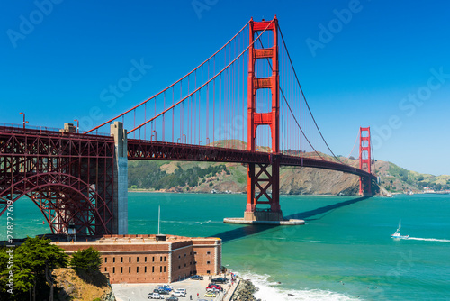 Golden Gate bridge in SanFrancisco