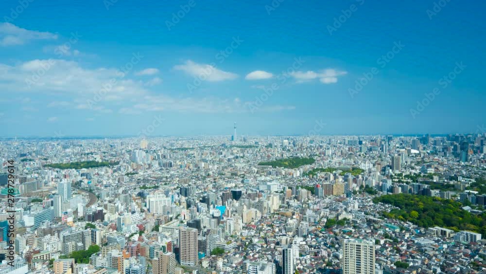 東京風景　タイムラプス　2019