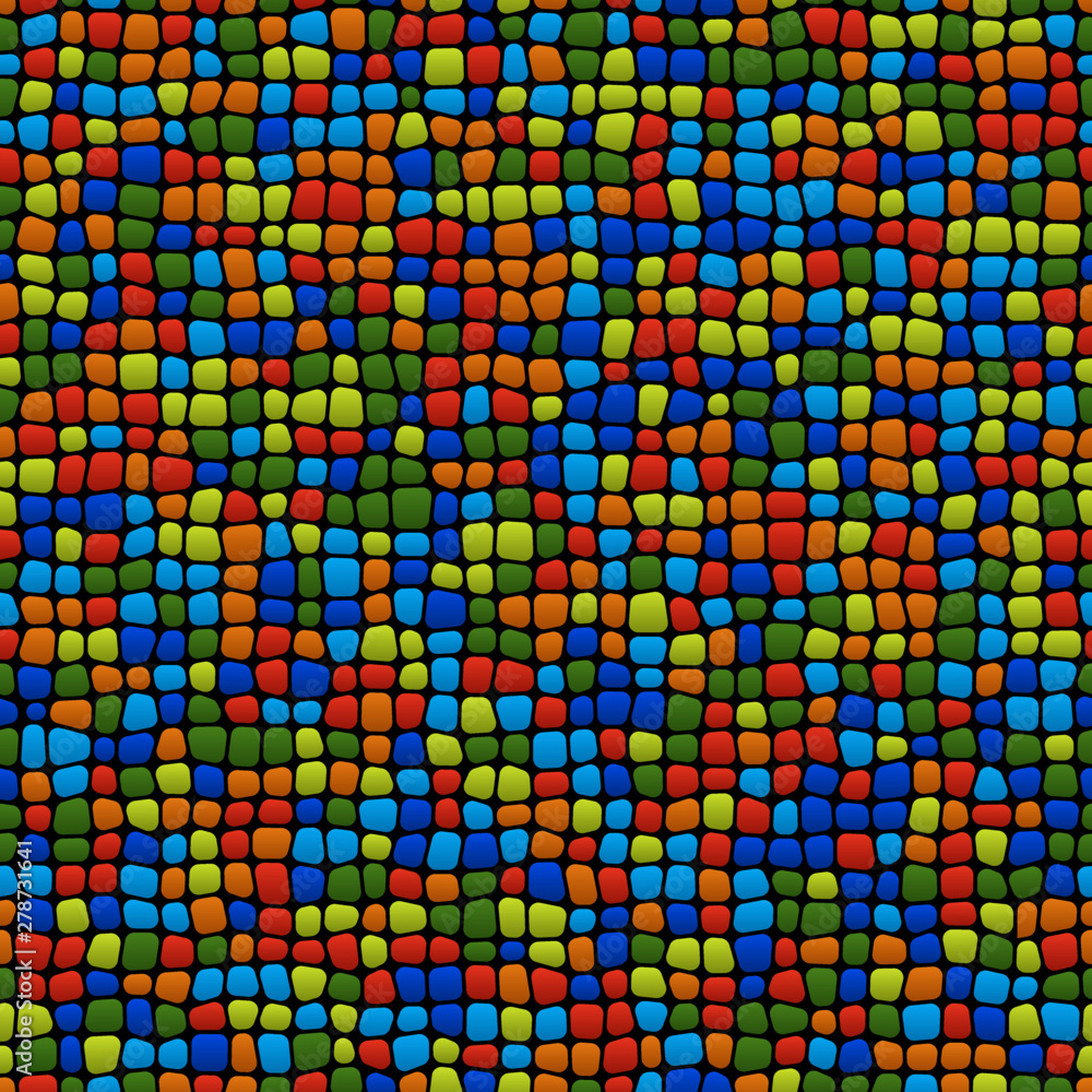 Bright multicolor pavement - repeatable pattern Bright multicolor pavement - repeatable pattern