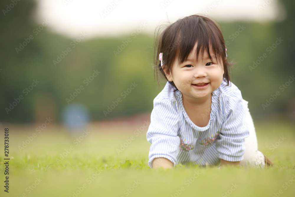 笑顔の女の子 笑顔の女の子