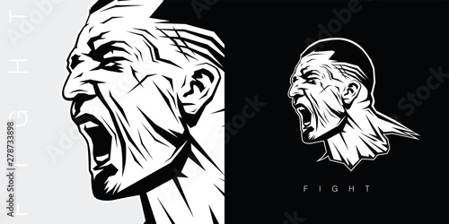 Screaming Man fight