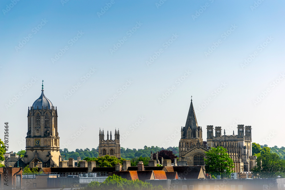 historic towers of Oxford