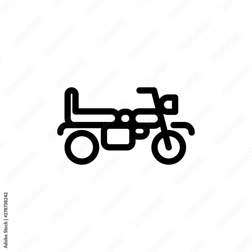 flat line motor cycle, motor cross icon symbol sign, logo template, vector, eps 10 flat line motor cycle, motor cross icon symbol sign, logo template, vector, eps 10