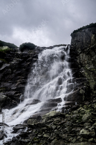Vodopad skok in Hight Tatras